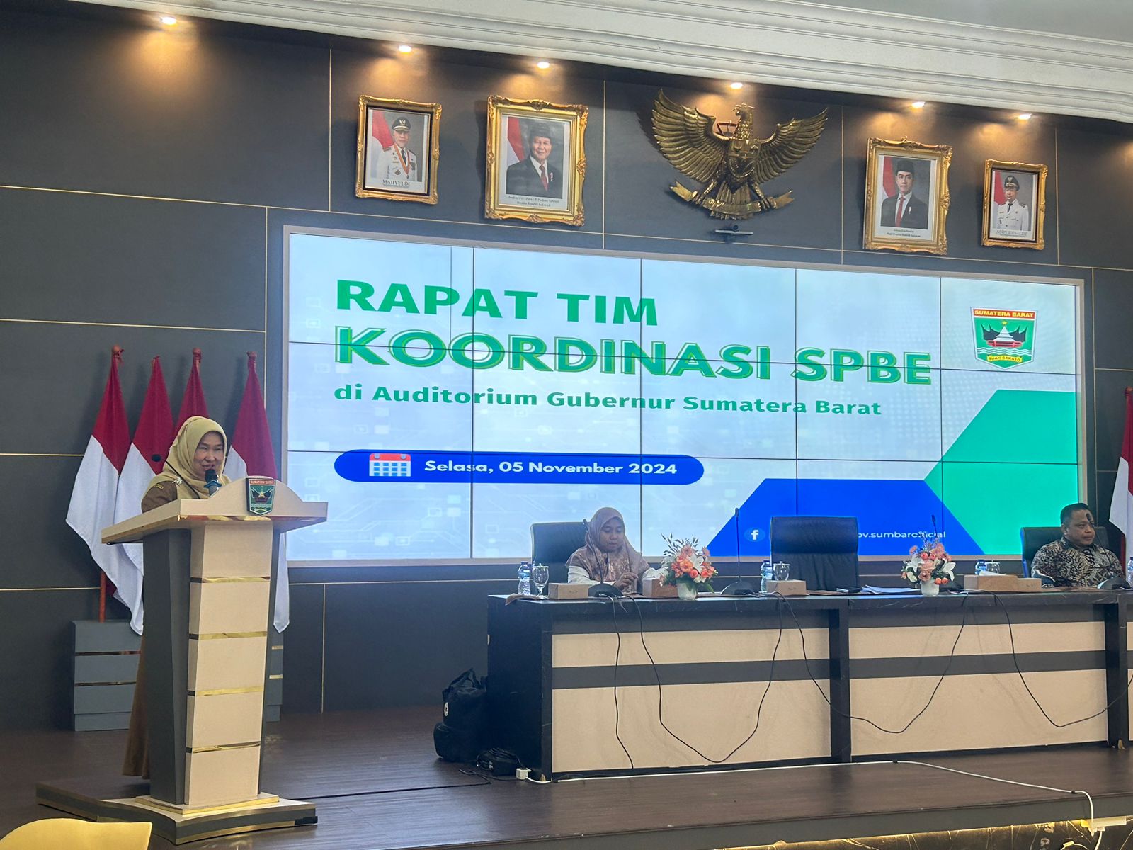 Rapat Koordinasi Tim Ahli Sistem Pemerintahan Berbasis Elektronik (SPBE) dengan Pemerintah Provinsi Sumatera Barat