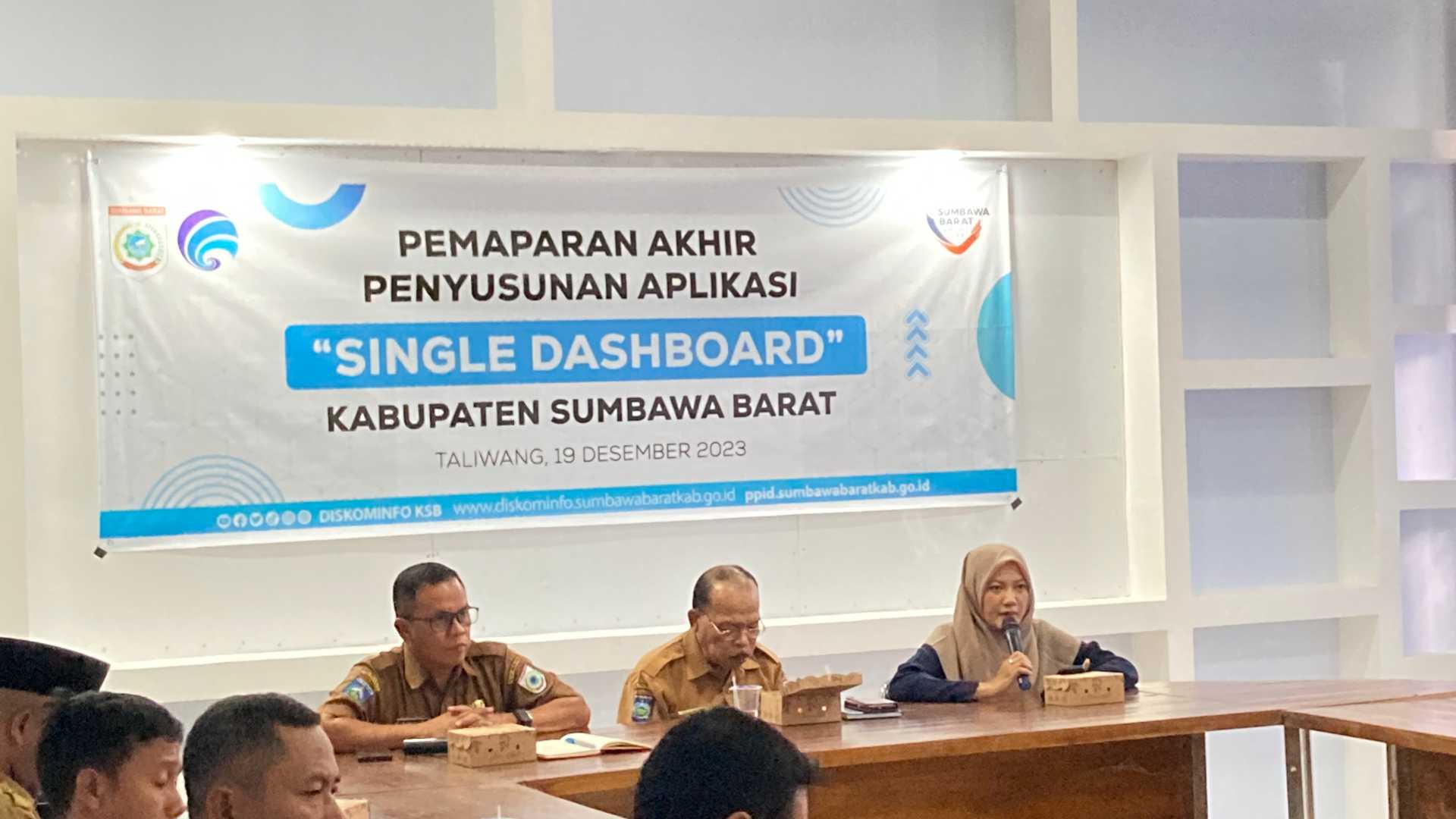 Kabupaten Sumbawa Barat: Penyusunan Aplikasi Singe Dashboard