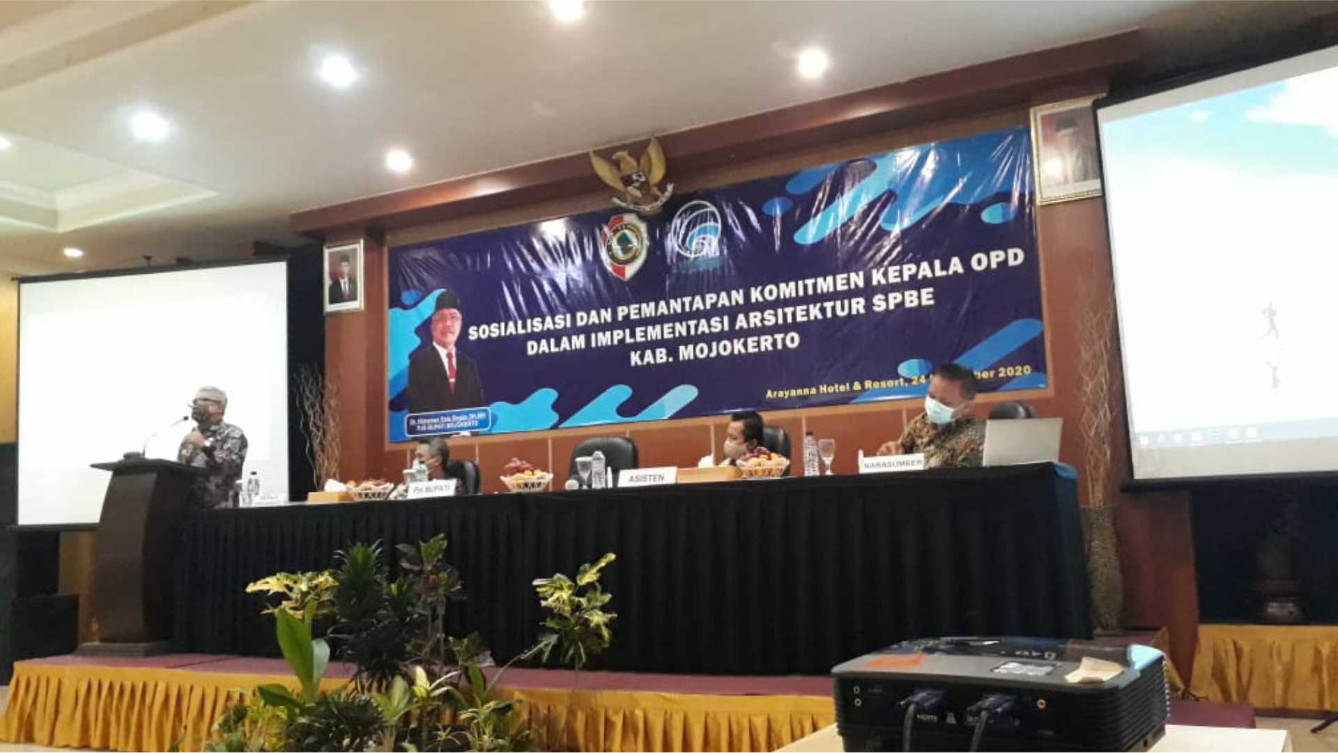 Kabupaten Mojokerto: Penyusunan Dokumen Arsitektur dan Peta Rencana SPBE